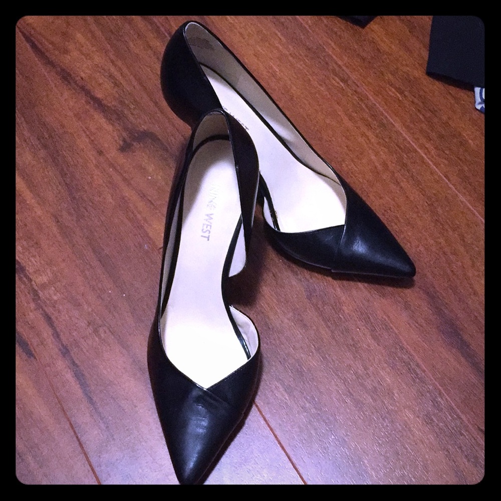 Black Nine West Heels